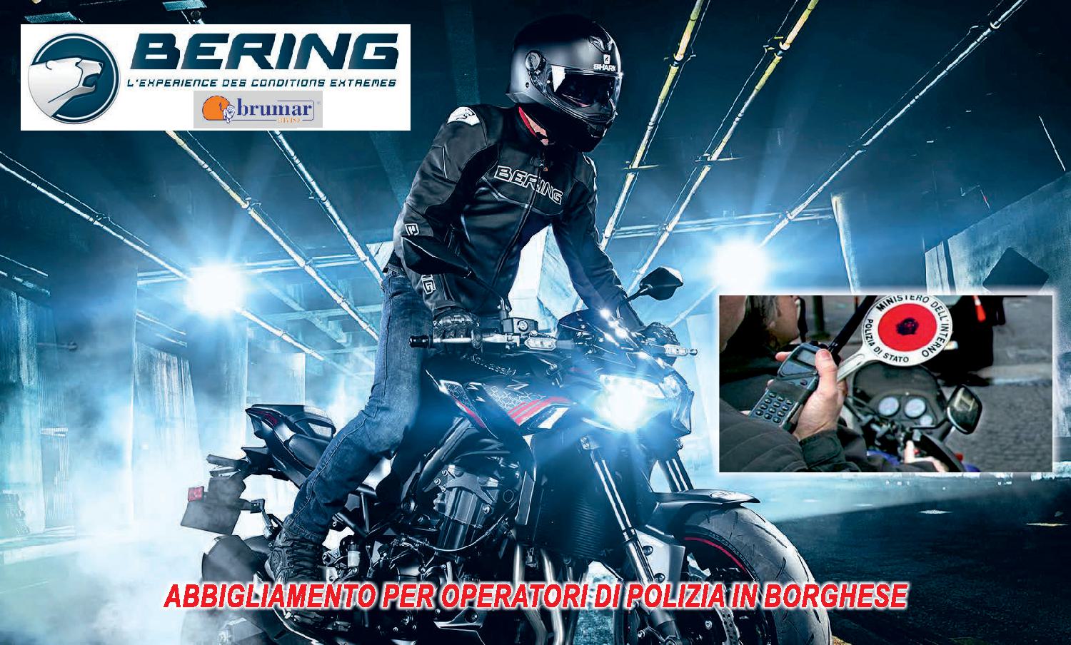 Abbigliamento Moto per operatore di Polizia in borghese